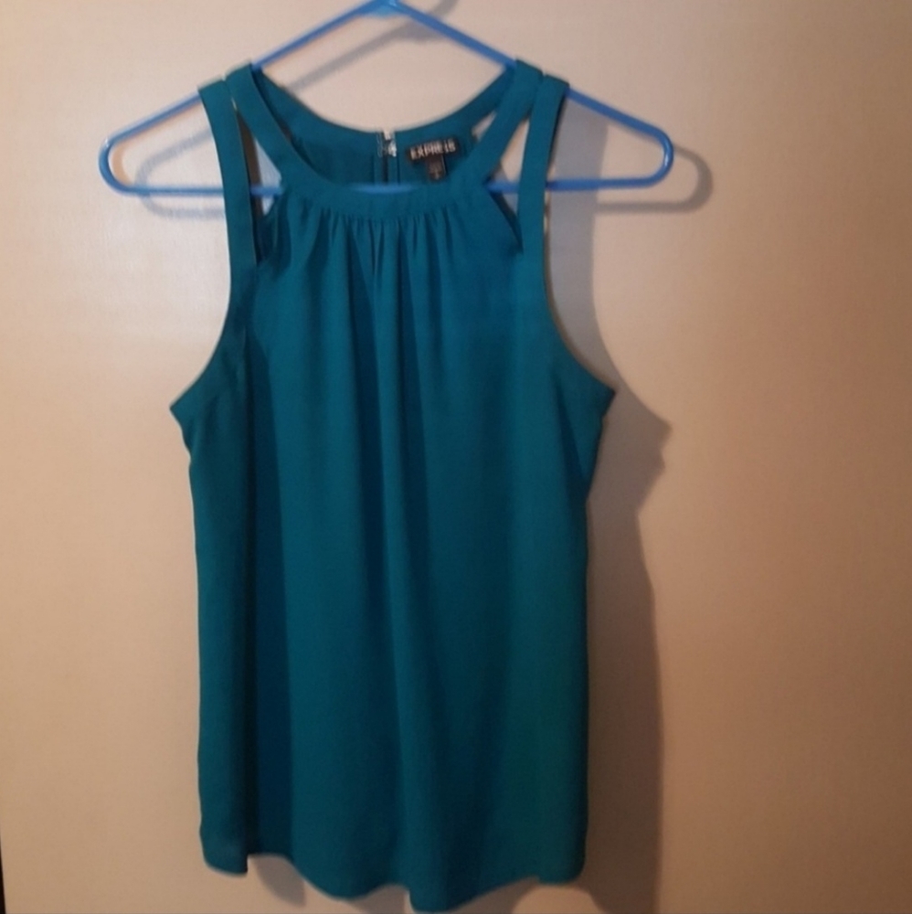 Express flowy chiffon tank top blouse